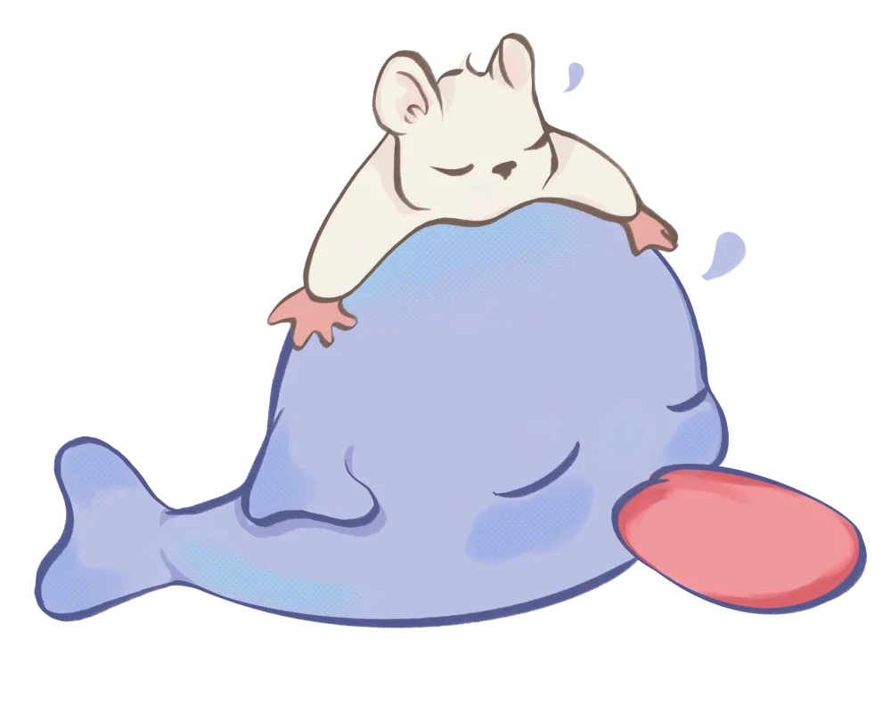 Wybleh and Vakoveverka sleeping peacefully