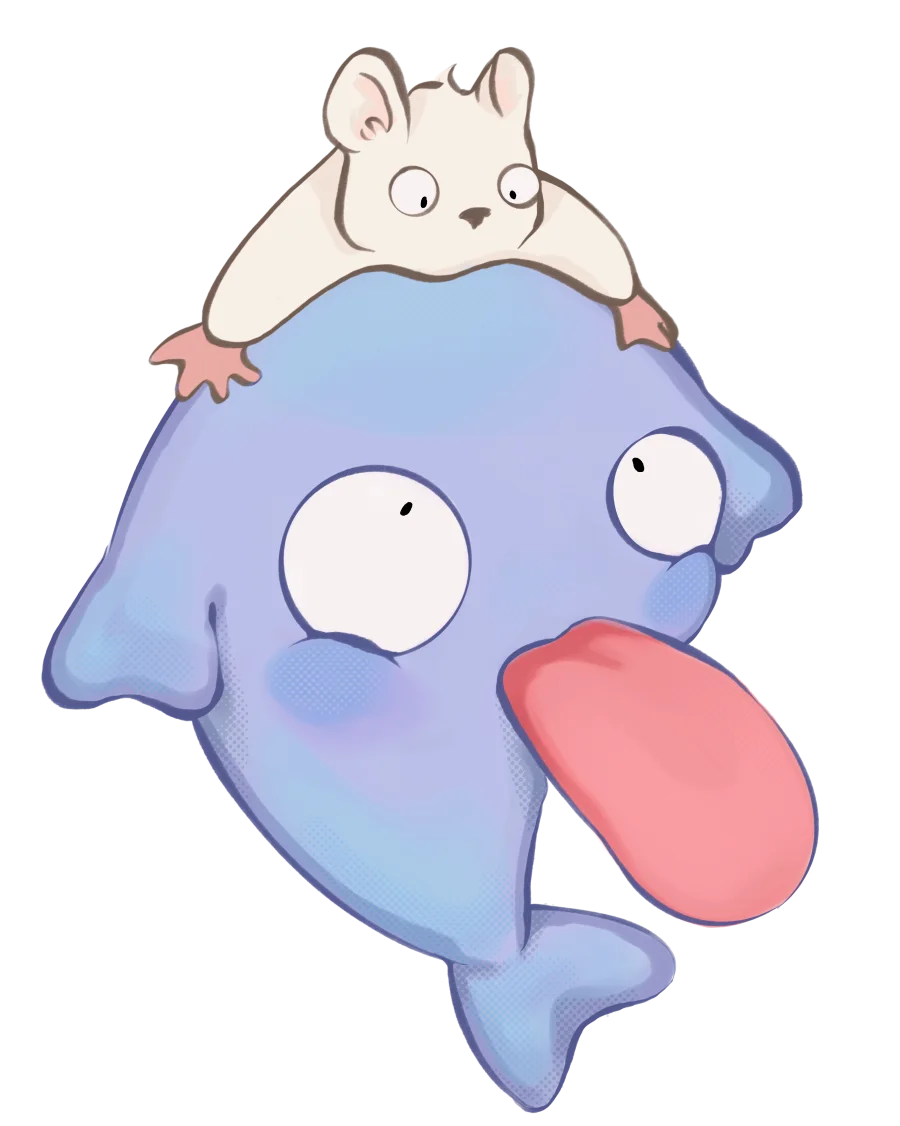 Wybleh and Vakoveverka, Clippsly's mascots